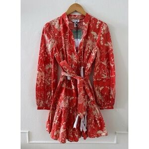 Hester Bly Short Sundress Red Print